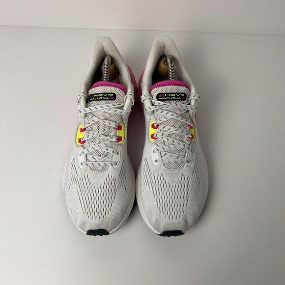 Under Armour HOVR Machina 3 3024907-105 Women's White Running Size 8.5 - Picture 7 of 8